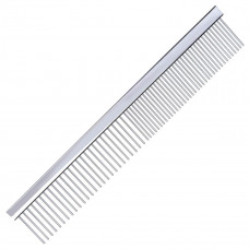 OKTI-99102 Groom Professional Fine/Coarse Chrome Comb