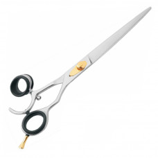 OKTI-99008 SWIVEL THUMB PET GROOMING SHEARS WITH REMOVABLE FINGER REST